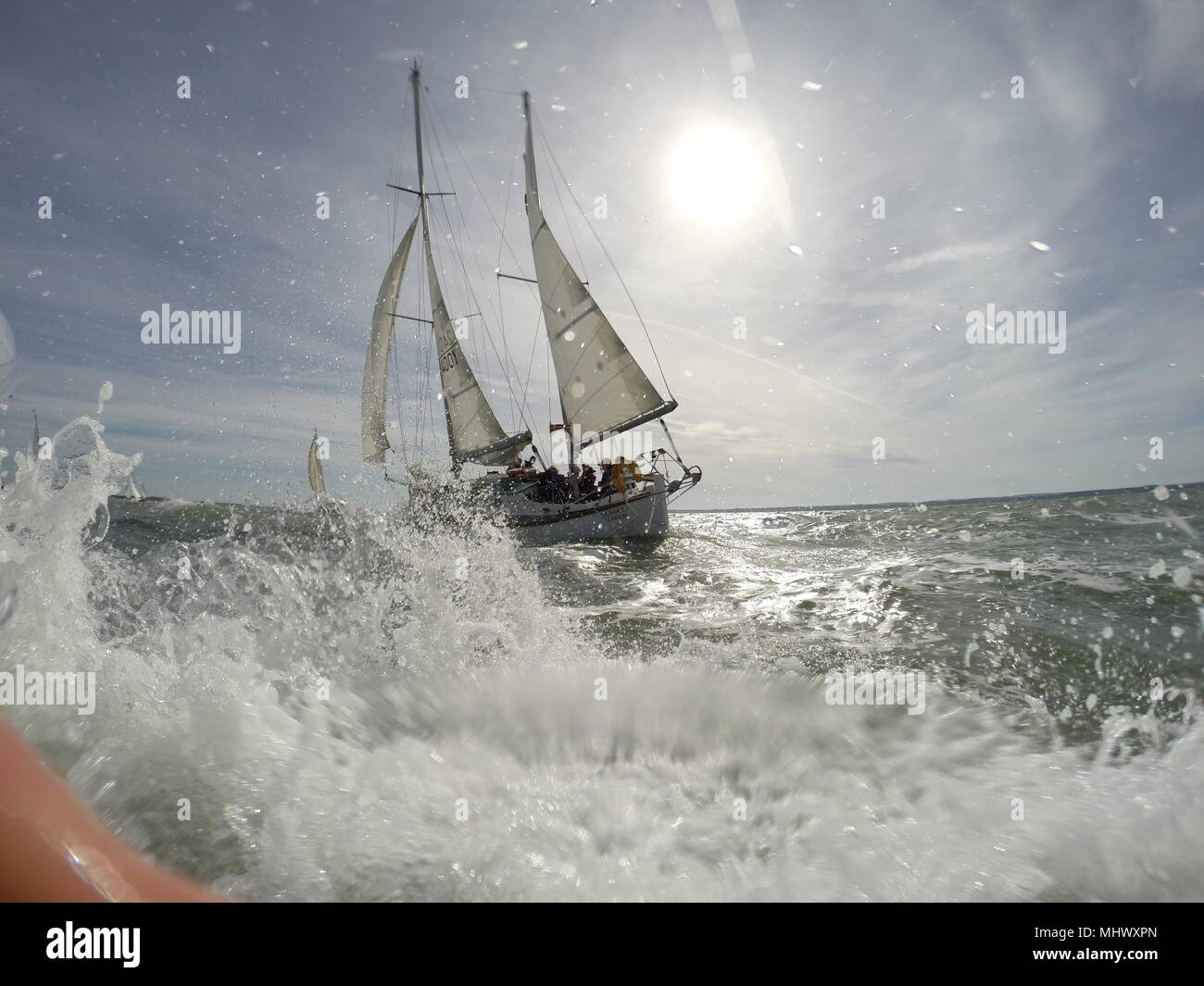 The yacht Suhaili on which Robin KnoxJohnston became the first man to