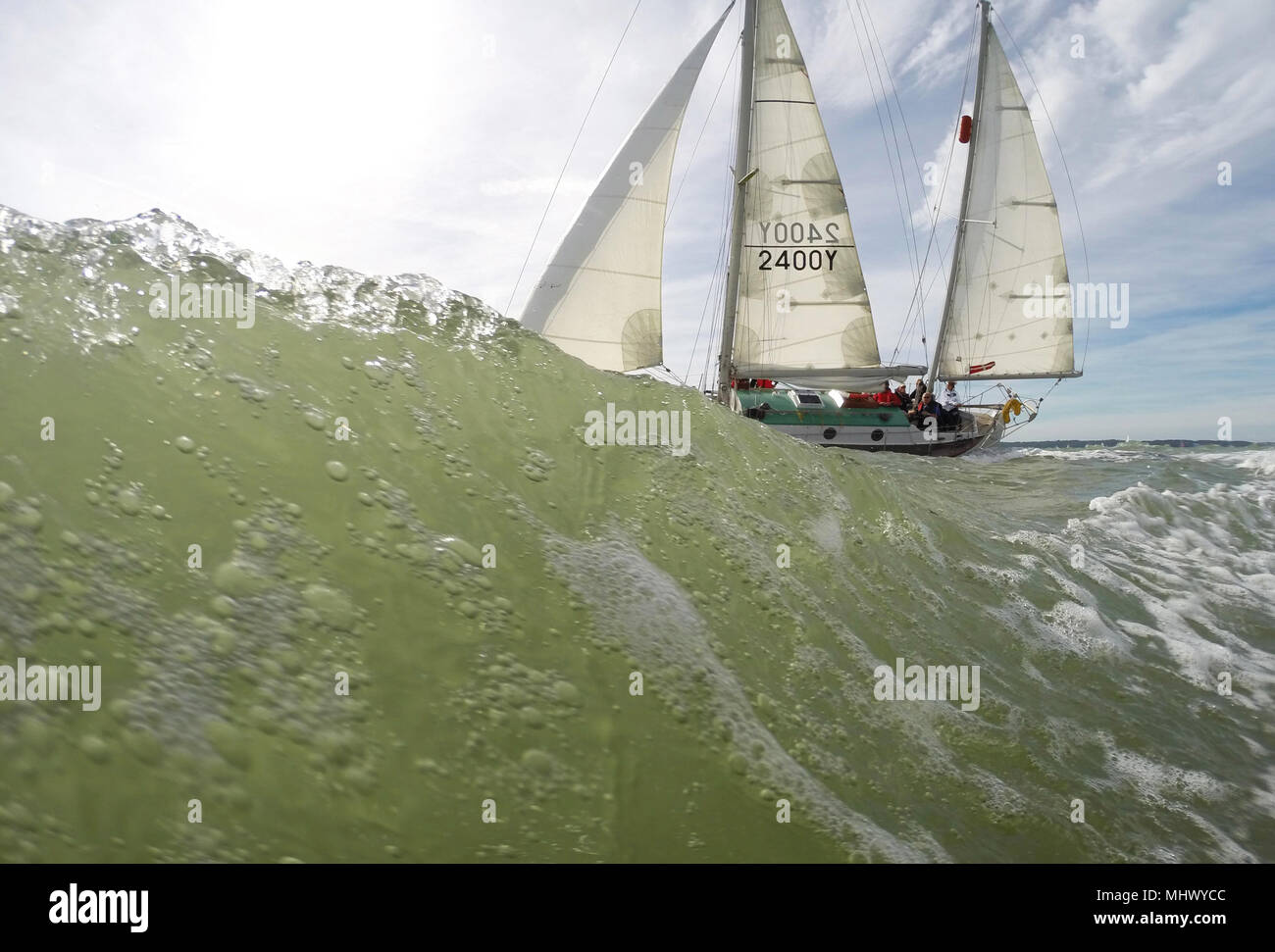 The yacht Suhaili on which Robin KnoxJohnston became the first man to