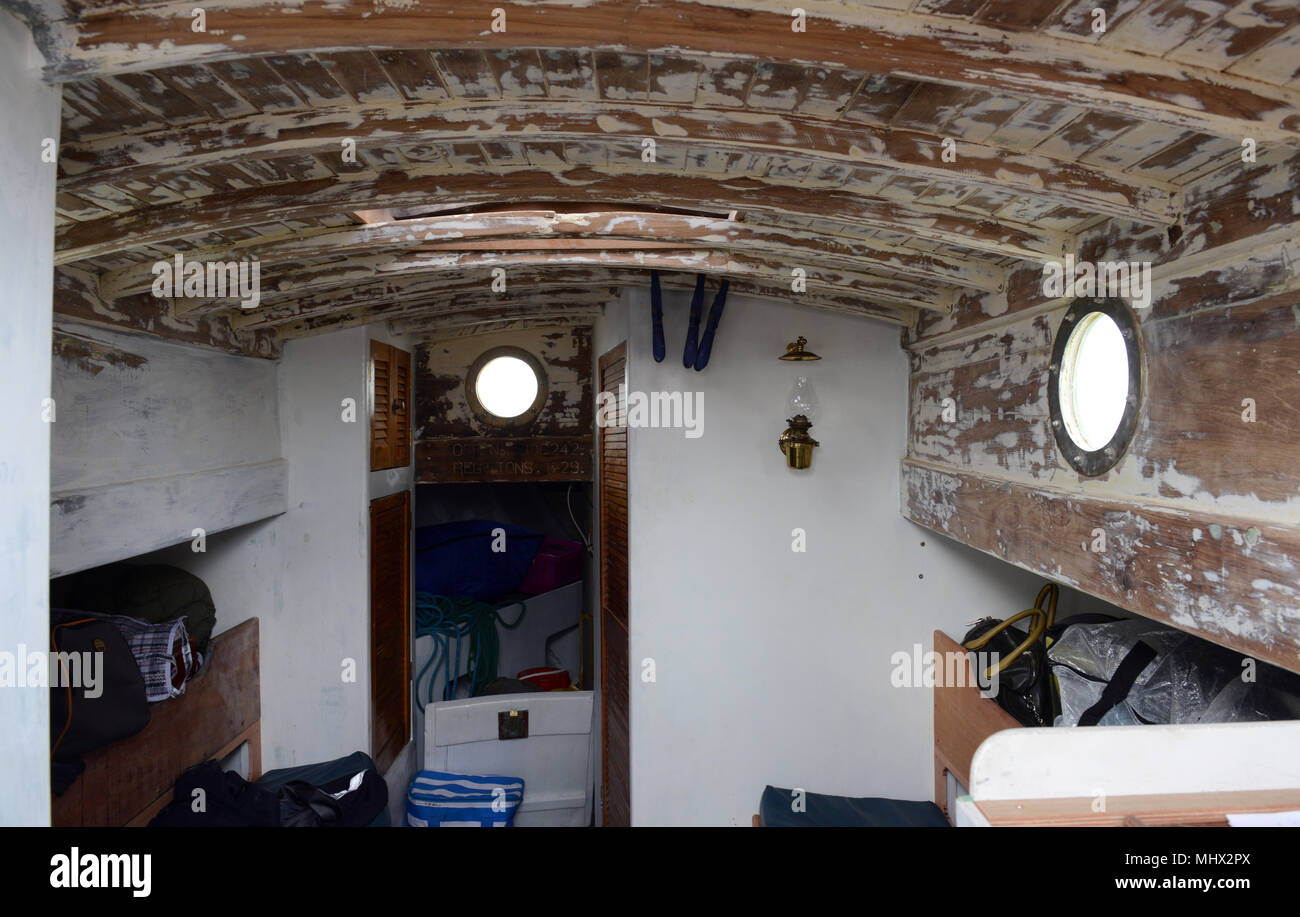 The yacht Suhaili on which Robin KnoxJohnston became the first man to