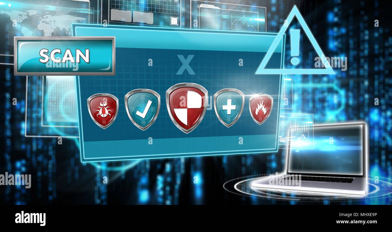 Antivirus shield hires stock photography and images Alamy