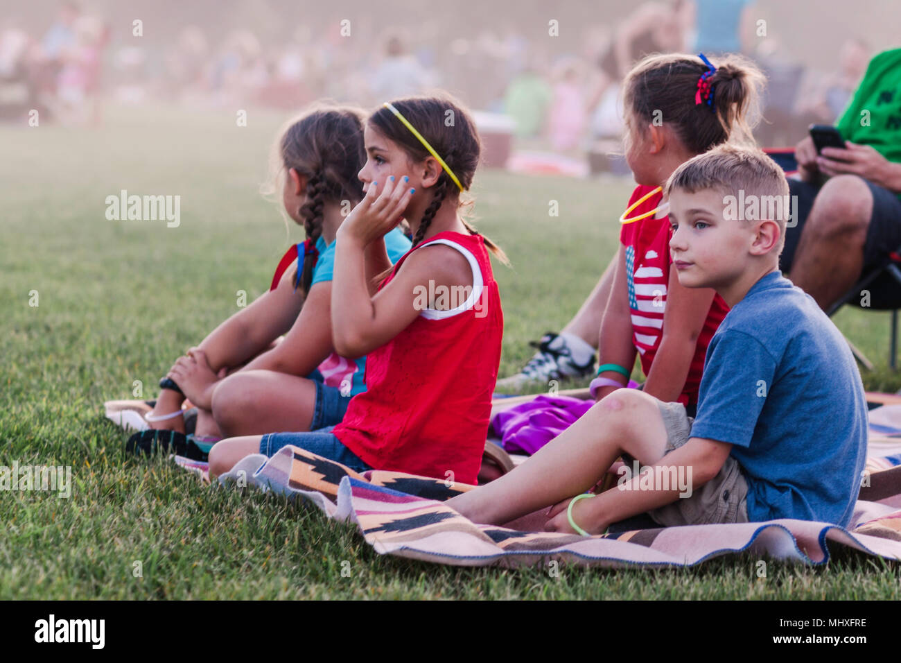 Adults and children hi-res stock photography and images - Alamy