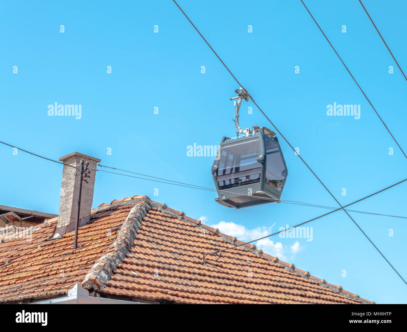 Sarajevo cable car Stock Photo Alamy