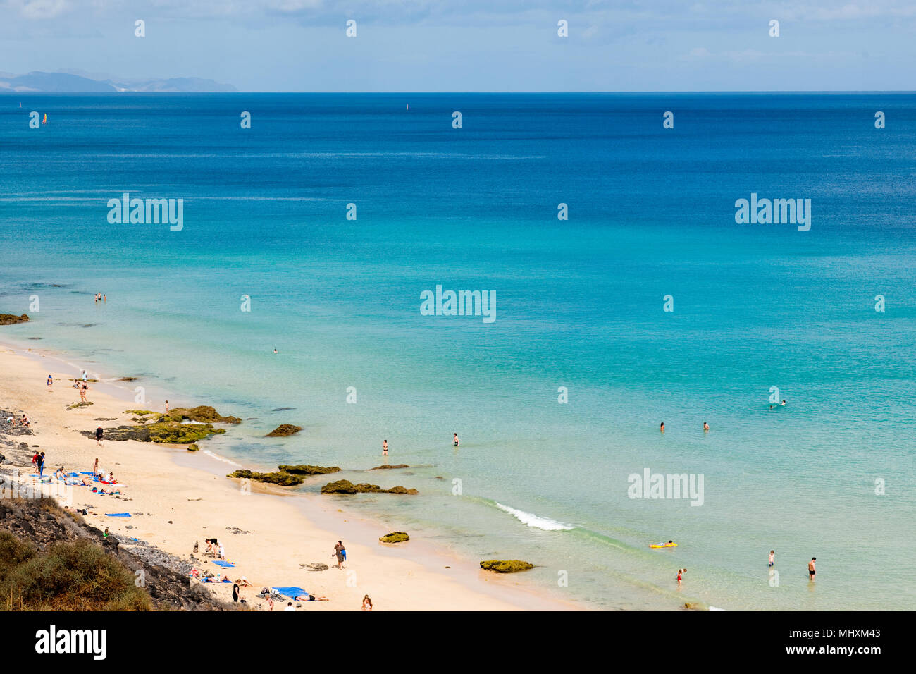 beach, Fuerteventura, Canary Islands, Spain, Europe, Atlantic / Fuerteventura | Strand, Fuerteventura, Kanarische Inseln, Kanaren, Spanien, Europa, At Stock Photo