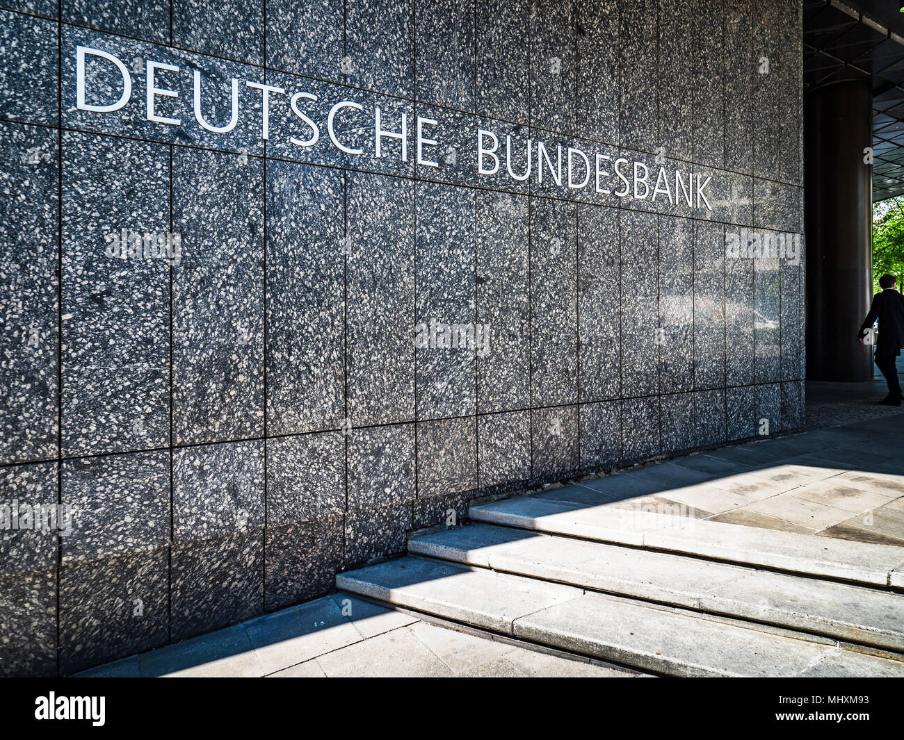 Deutsche Bundersbank Hamburg - Germany's central bank office in Hamburg centre Stock Photo