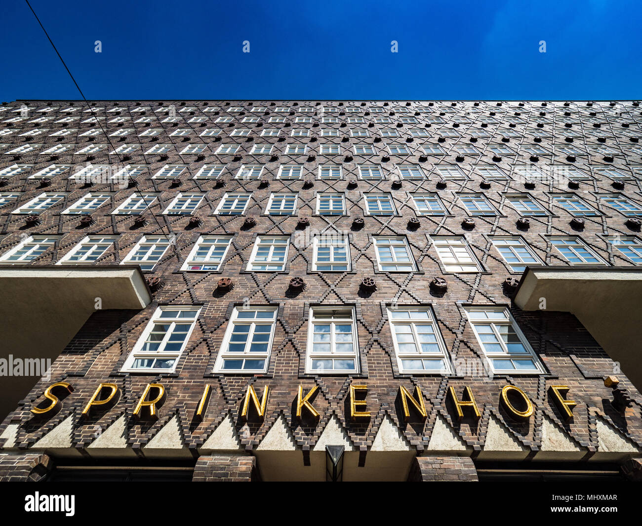 Sprinkenhof Hamburg a large nine storey office building between 1927