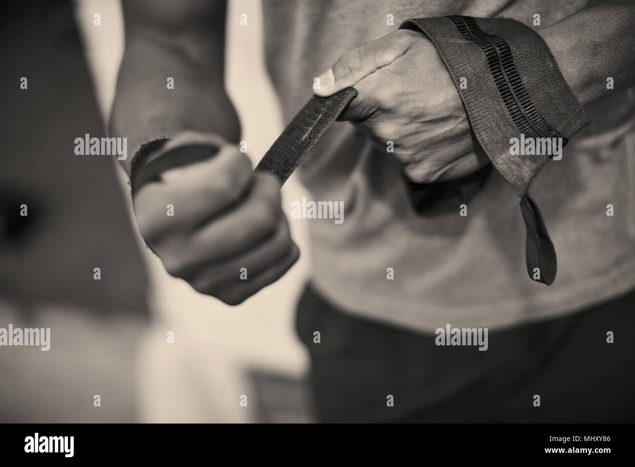 Strapping hires stock photography and images Alamy