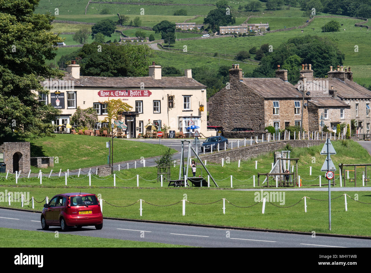Bainbridge Village Green Bainbridge Richmondshire North Yorkshire