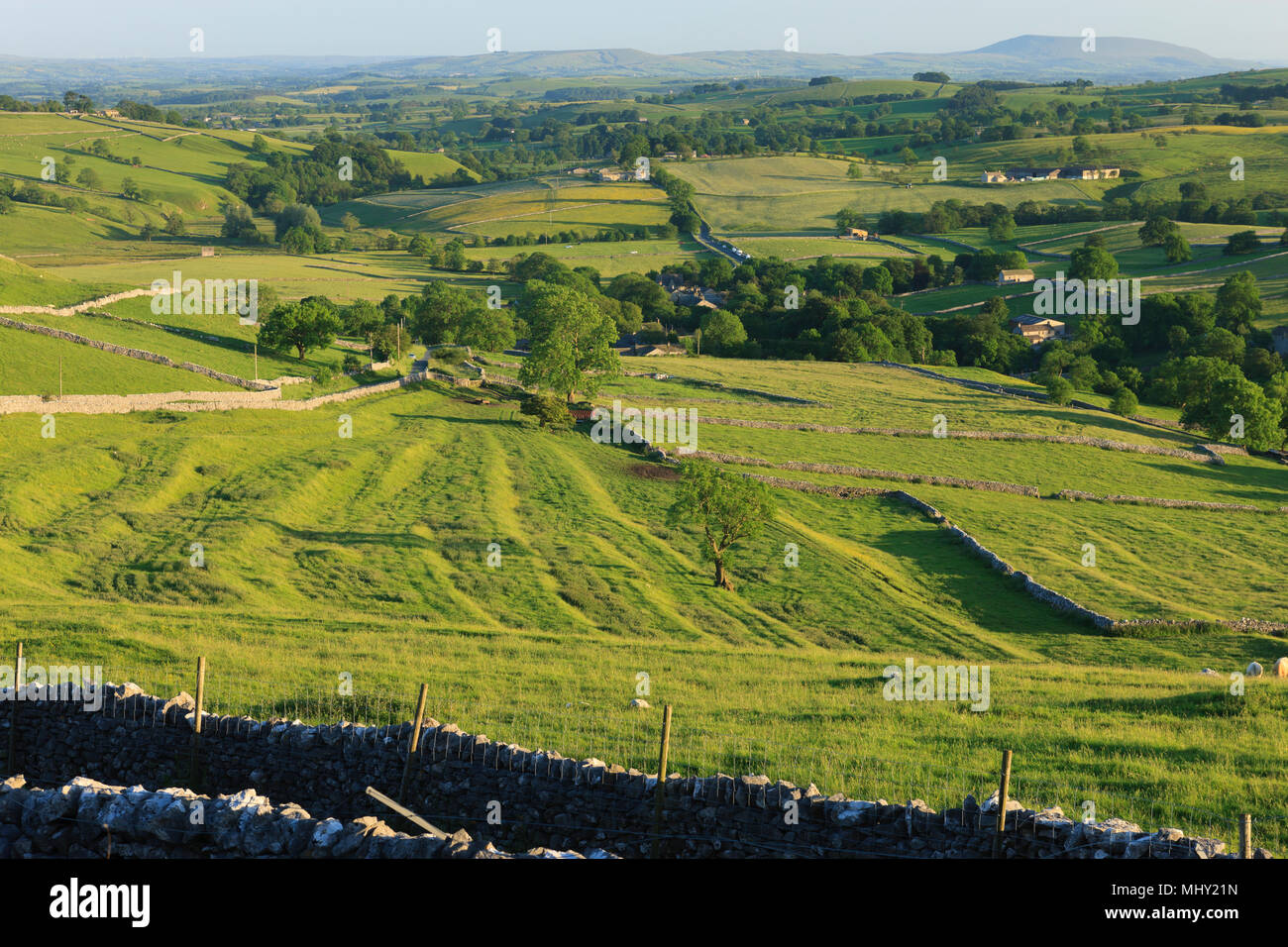 Malham Craven North Yorkshire England Stock Photo