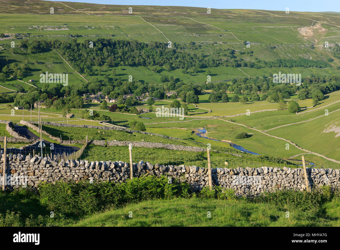 Arncliffe Craven North Yorkshire England Stock Photo