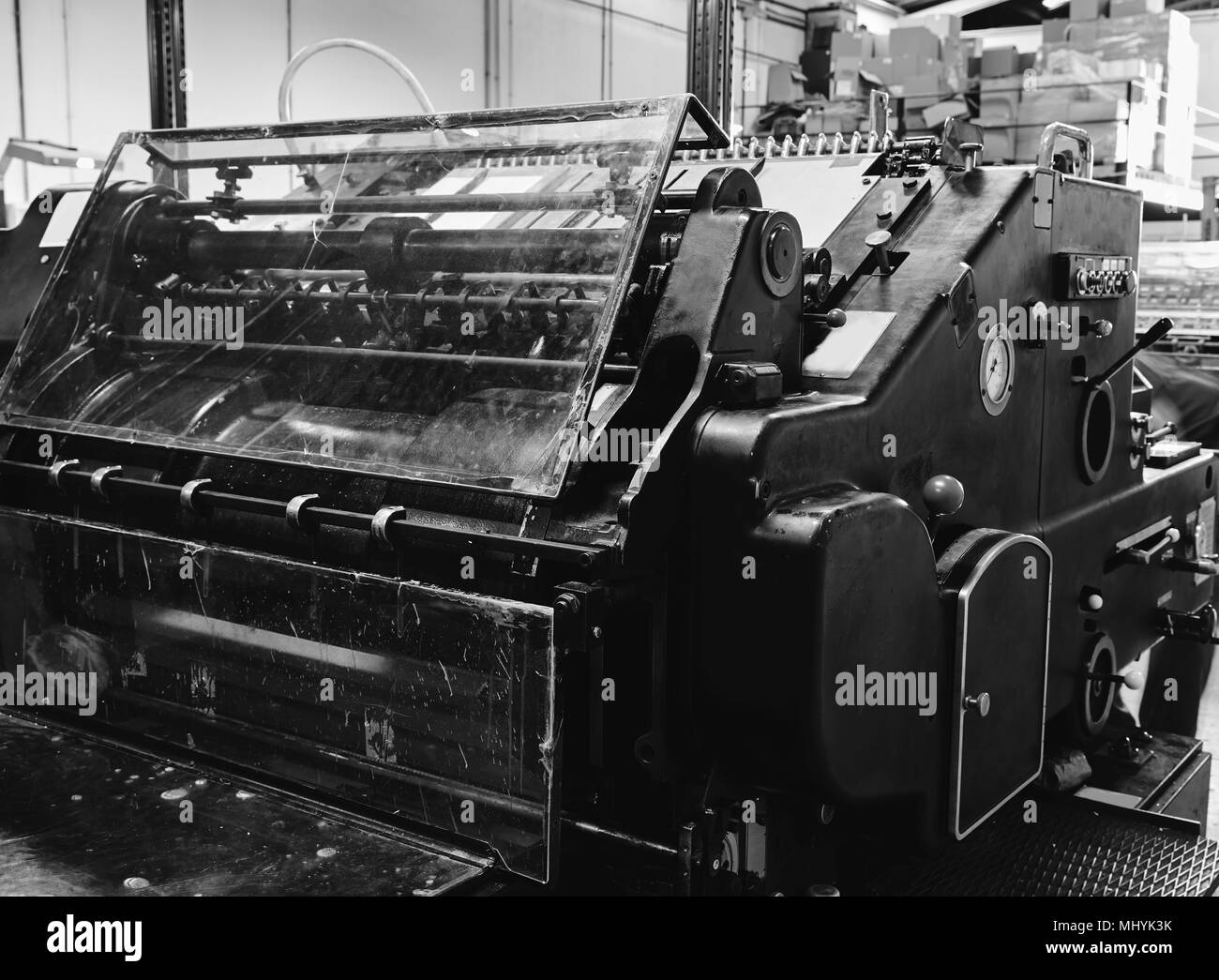 Commercial lithography Black and White Stock Photos & Images Alamy