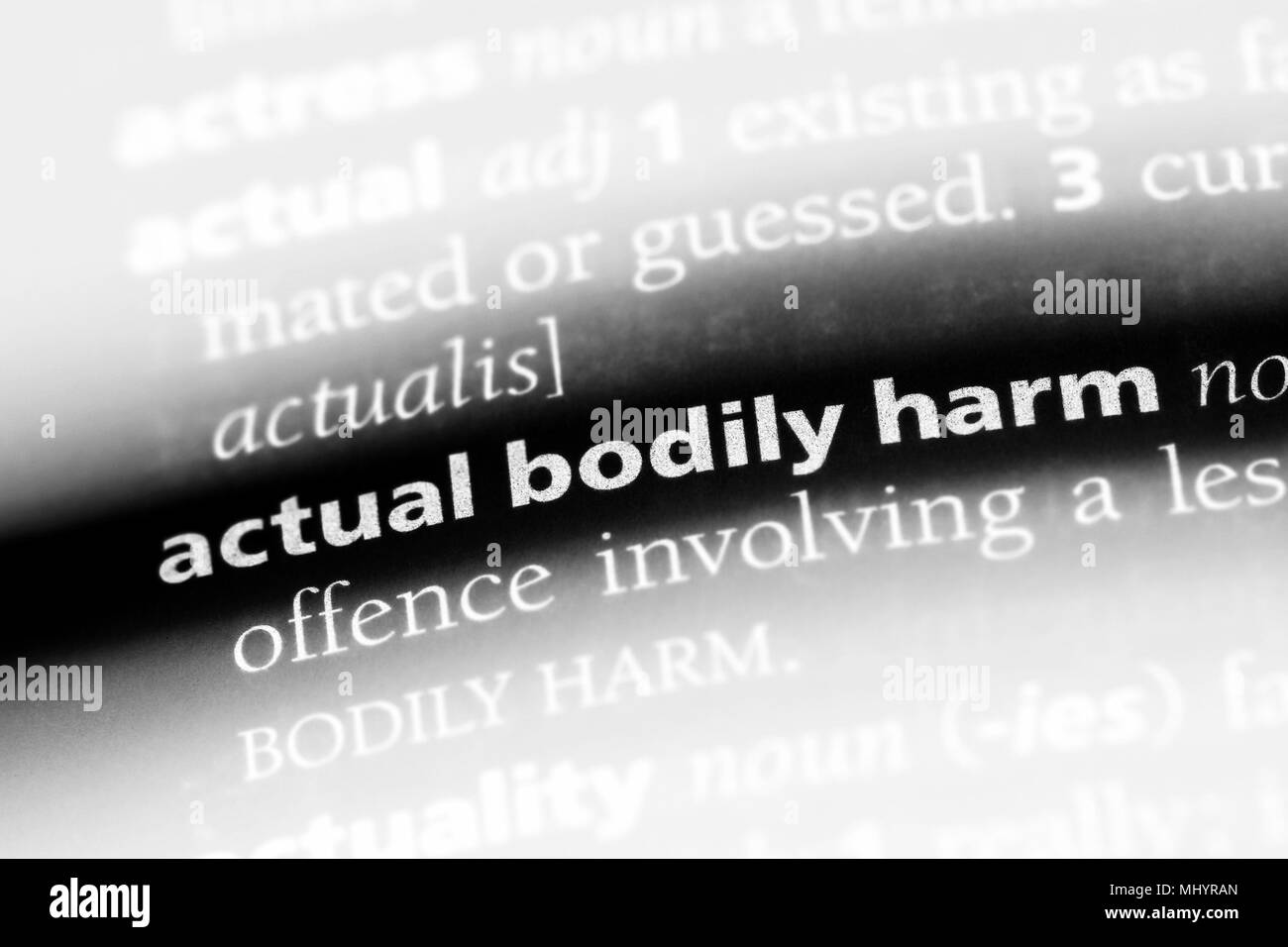Bodily harm hires stock photography and images Alamy