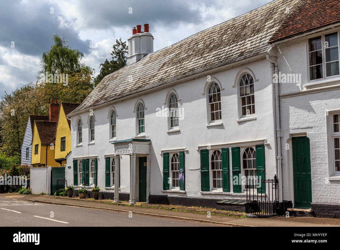 the white house, pretty and desirable village of much hadham high street hertfordshire,herts