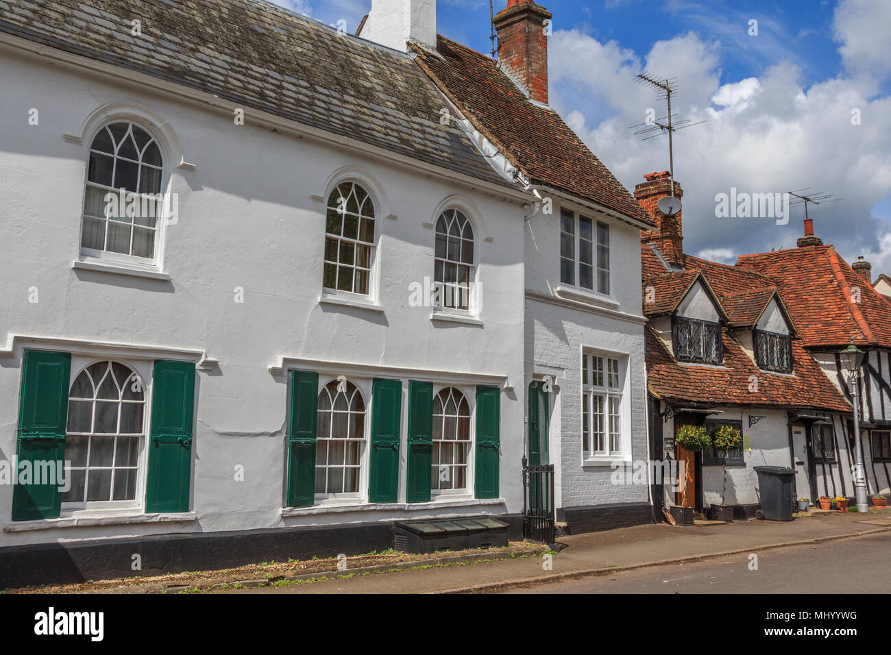 the white house, pretty and desirable village of much hadham high street hertfordshire,herts