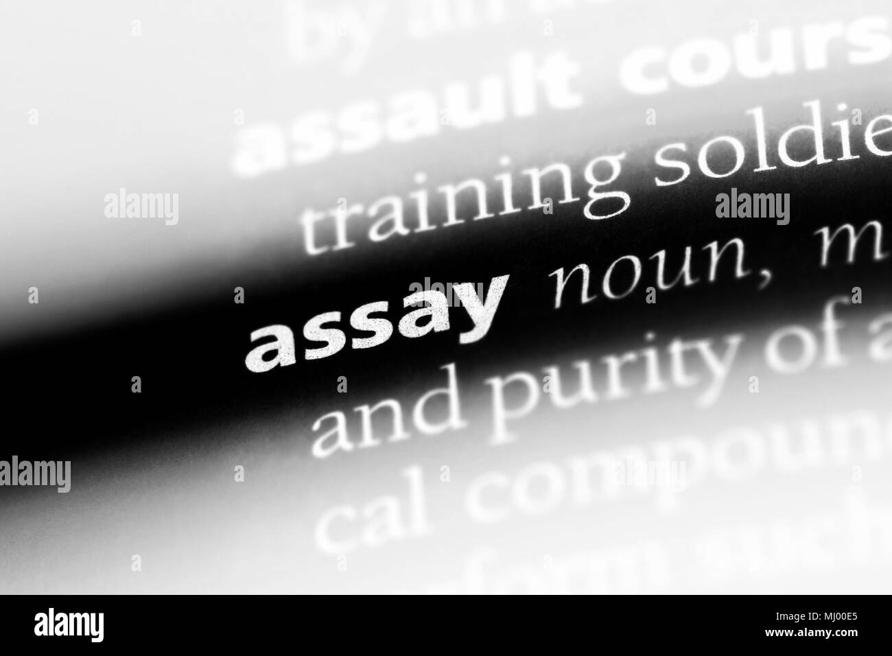 Assay Black and White Stock Photos & Images - Alamy