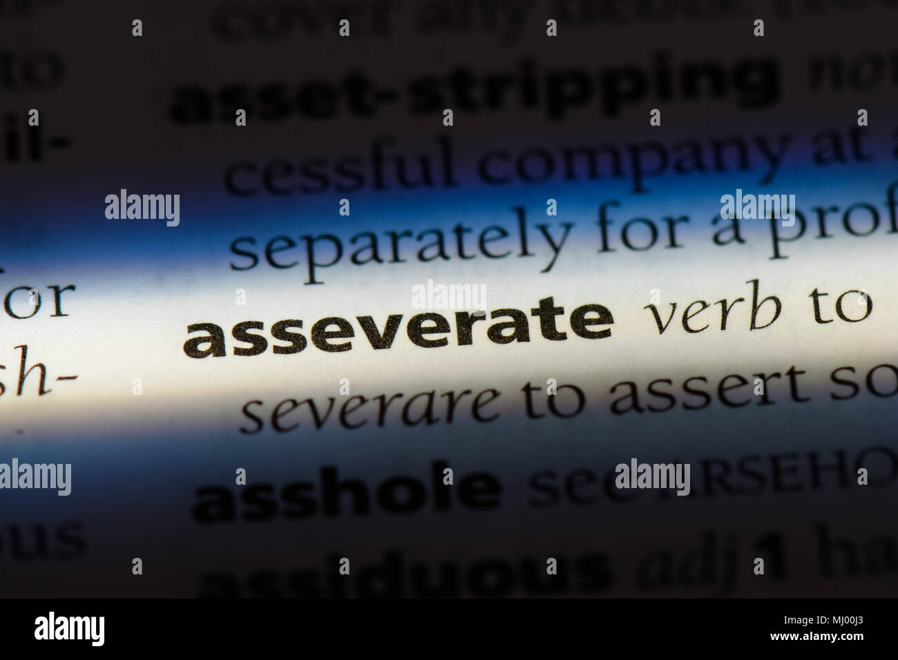 Asseverate hi-res stock photography and images - Alamy