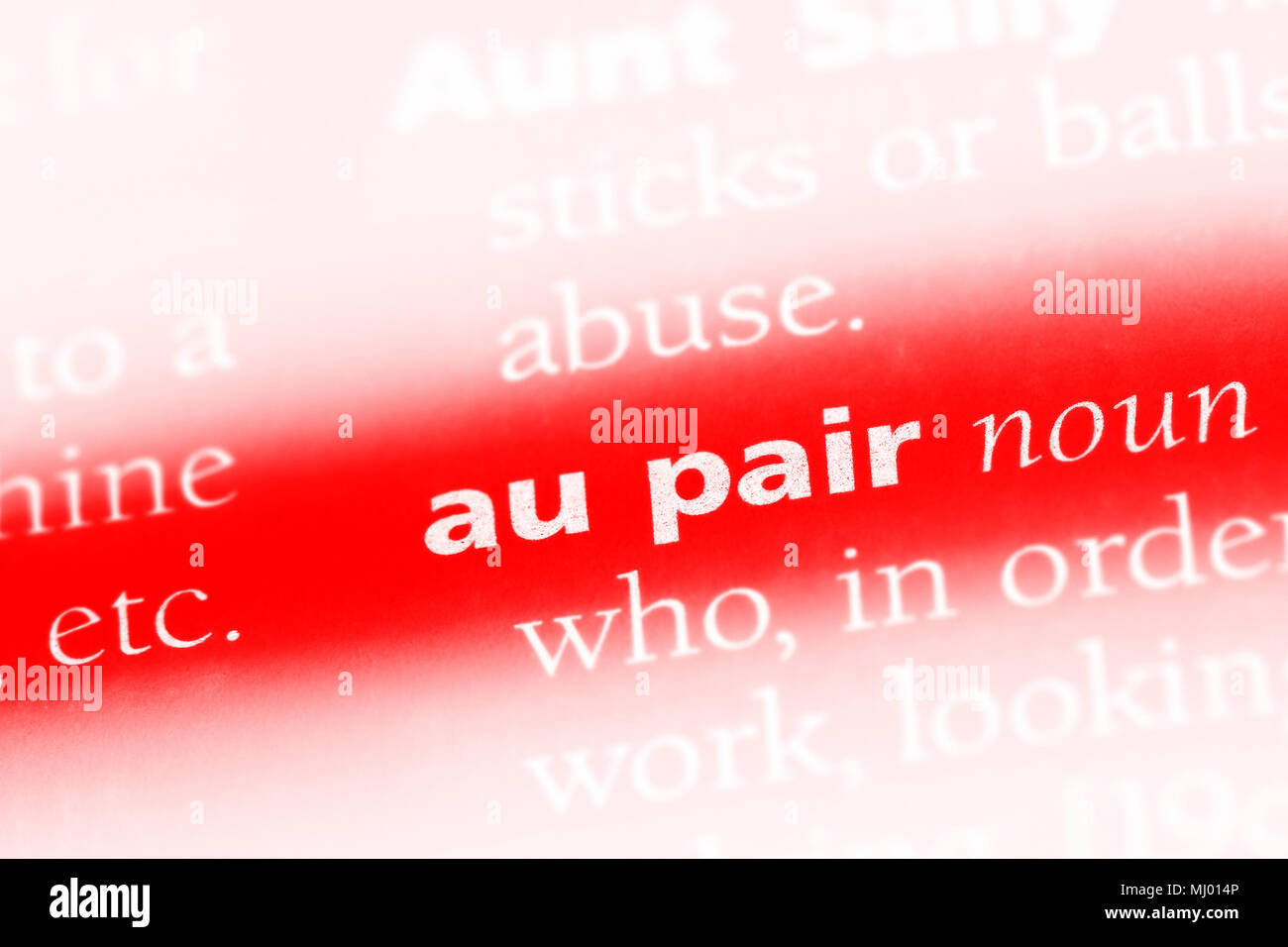 Au pair definition hires stock photography and images Alamy