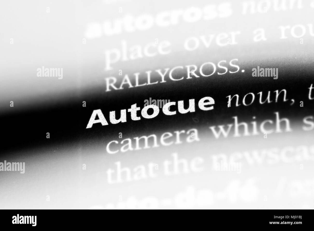 Autocue hires stock photography and images Alamy