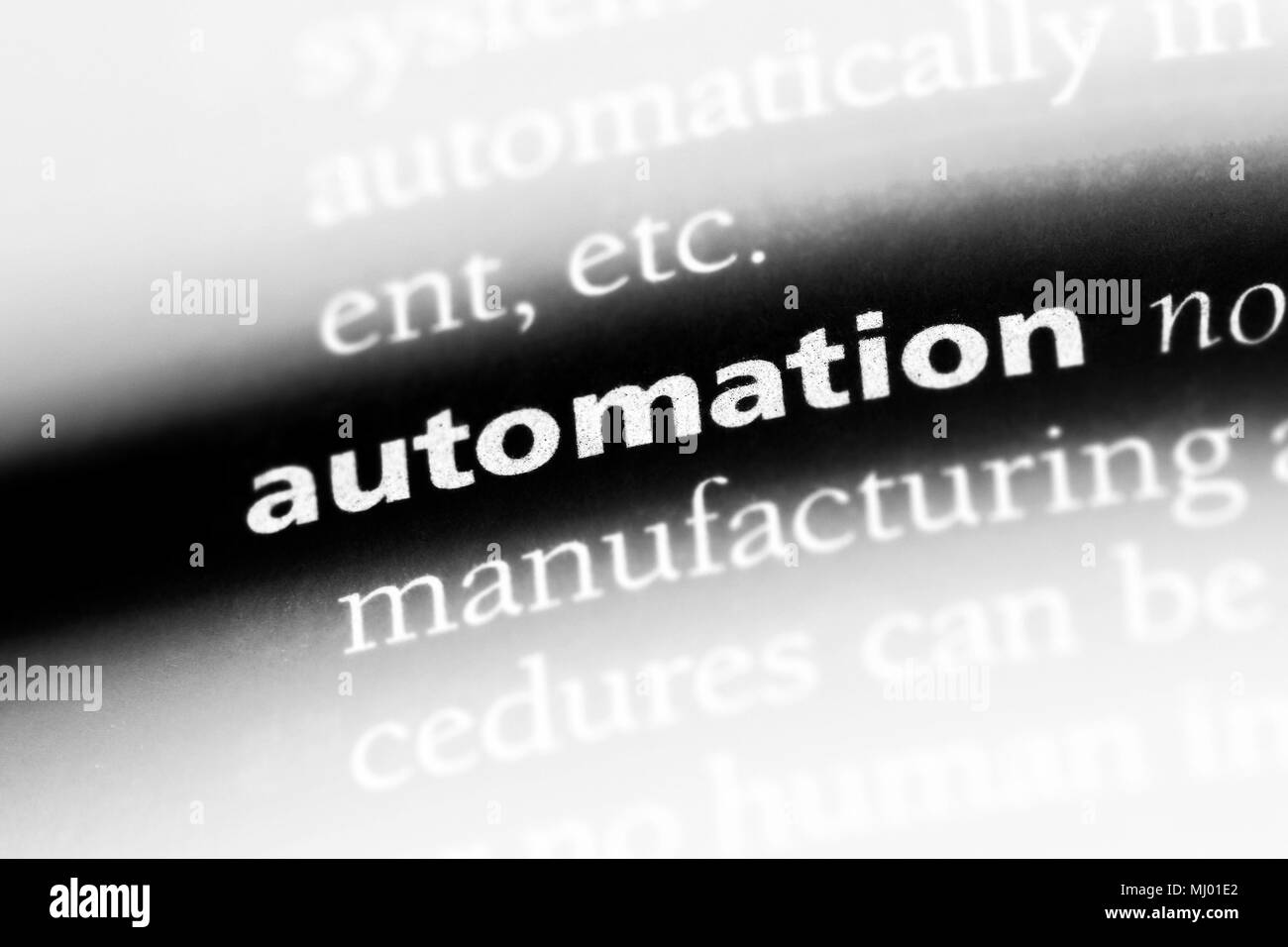 Automation definition hires stock photography and images Alamy