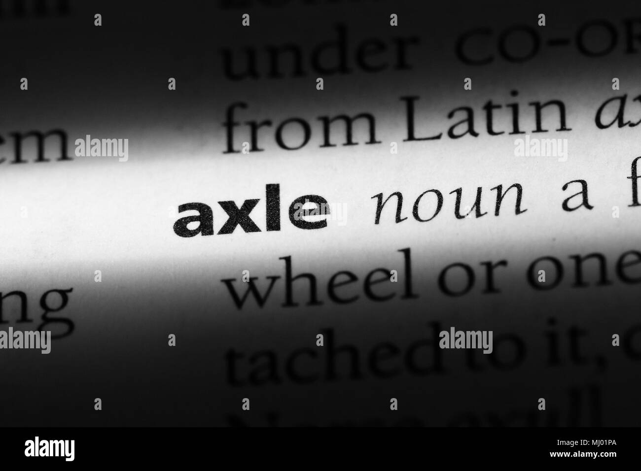Axle Black and White Stock Photos & Images Alamy