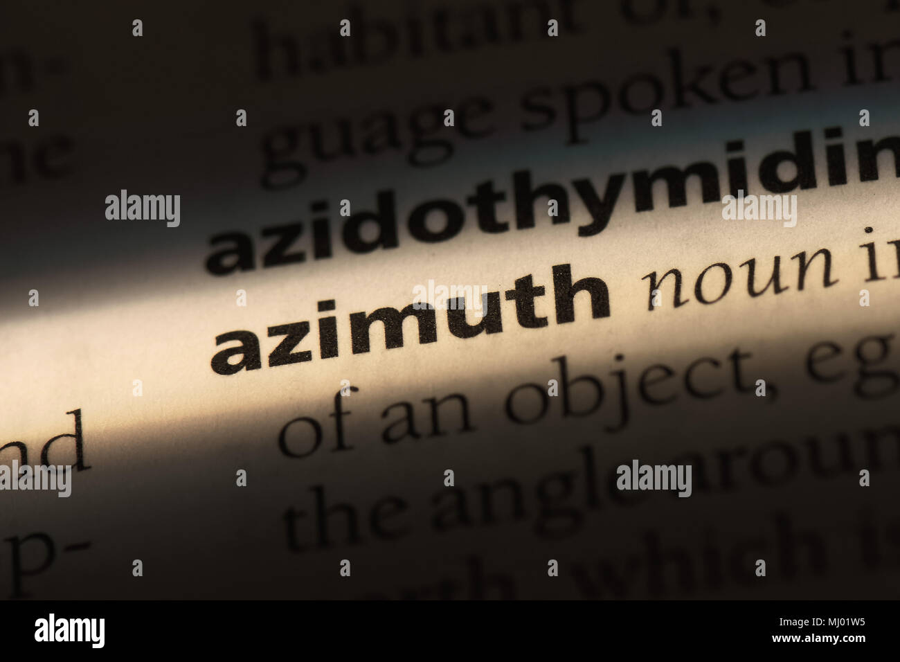 Azimuth definition hi-res stock photography and images - Alamy
