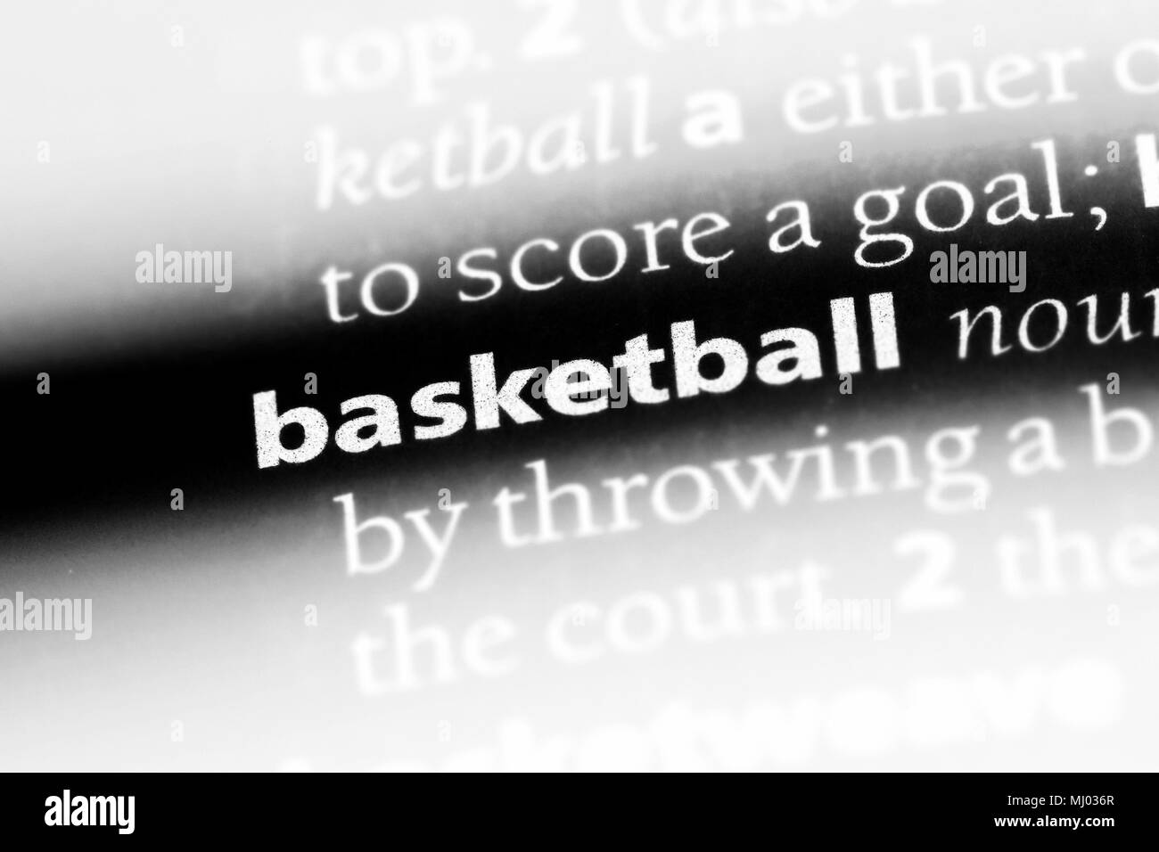 BASKETBALL Definition and synonyms of basketball in the English