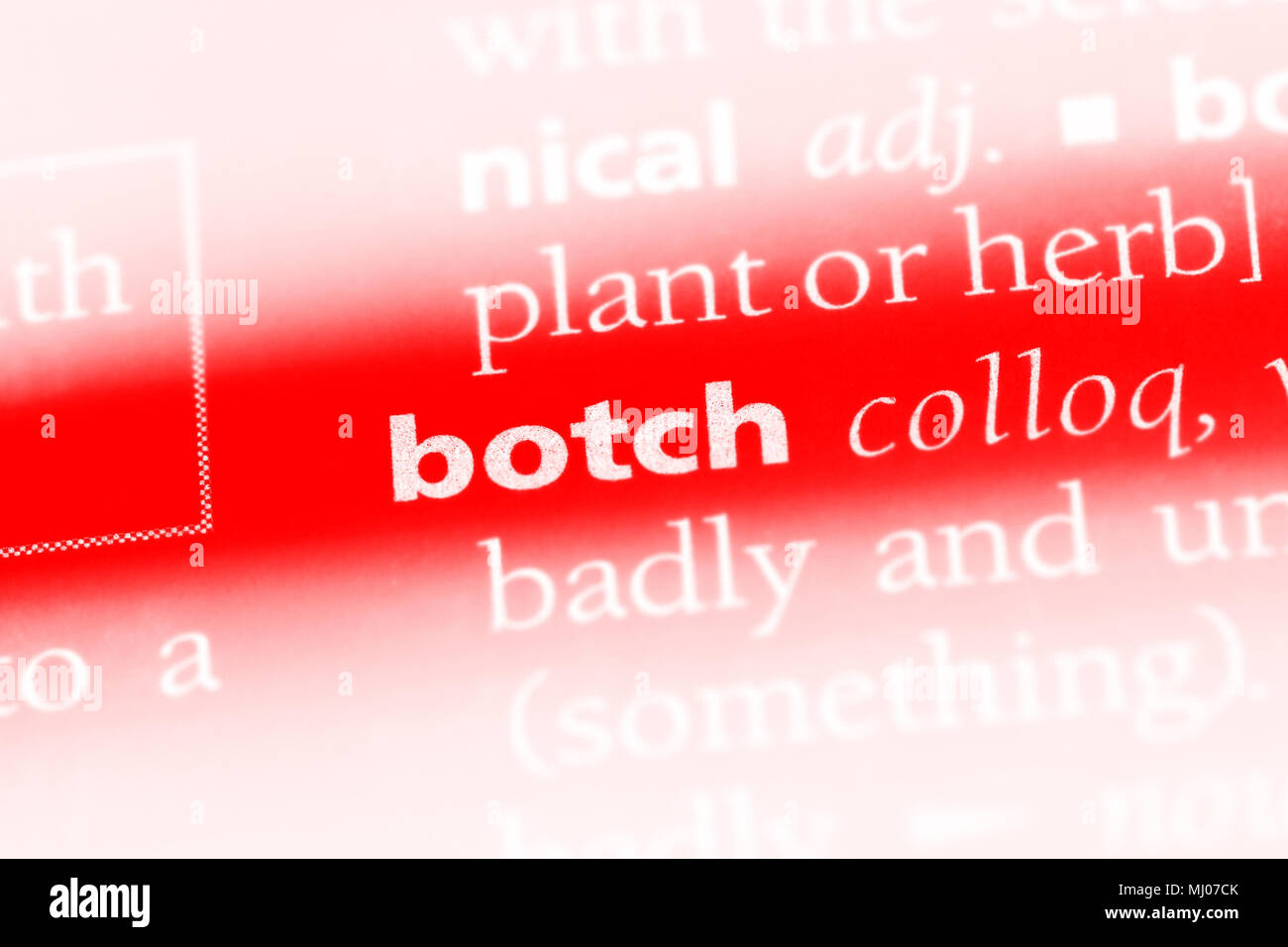 Botch up hi-res stock photography and images - Alamy