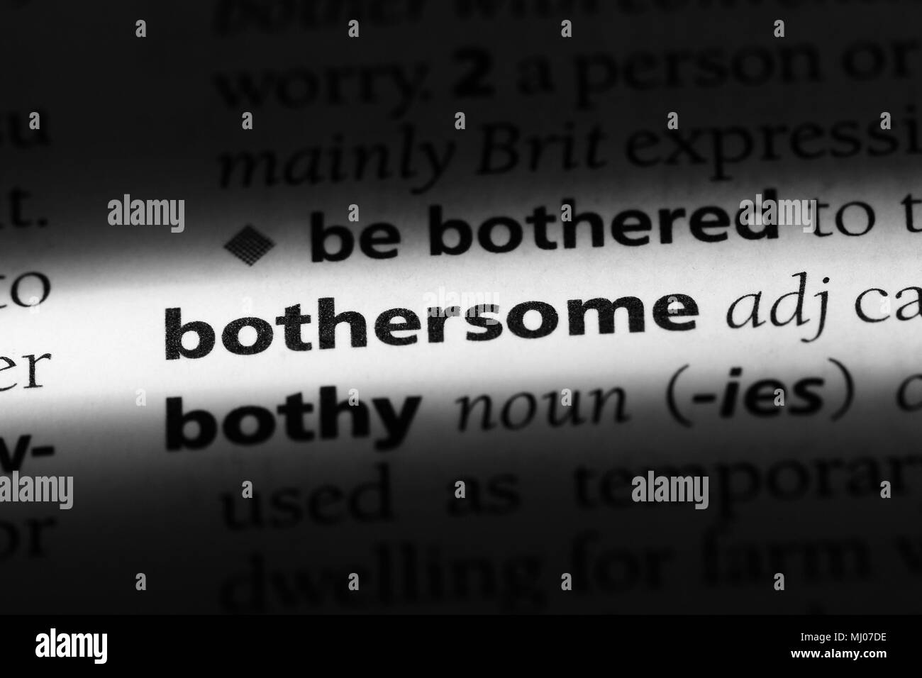 Bothersome hires stock photography and images Alamy