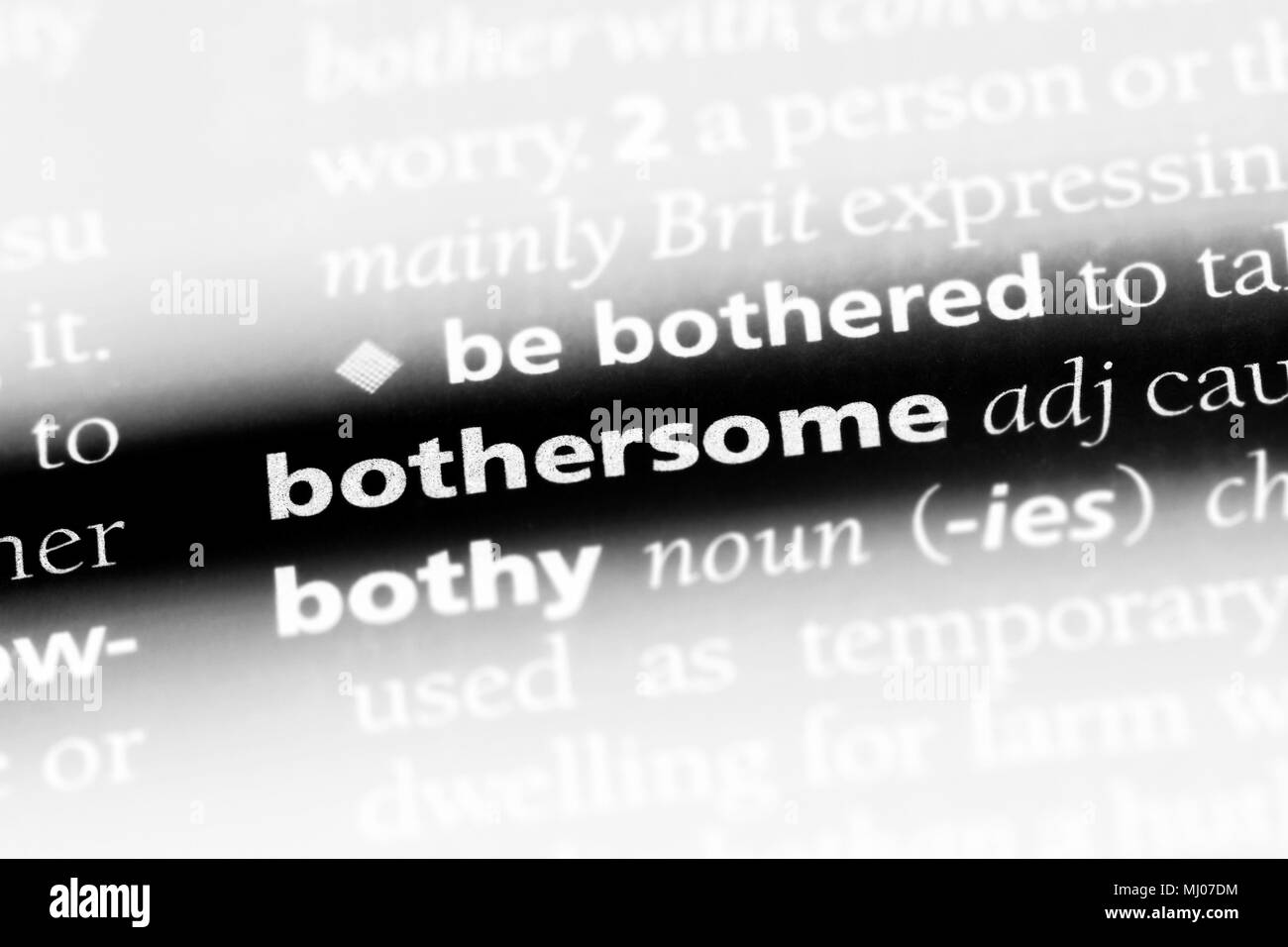 Bothersome hires stock photography and images Alamy