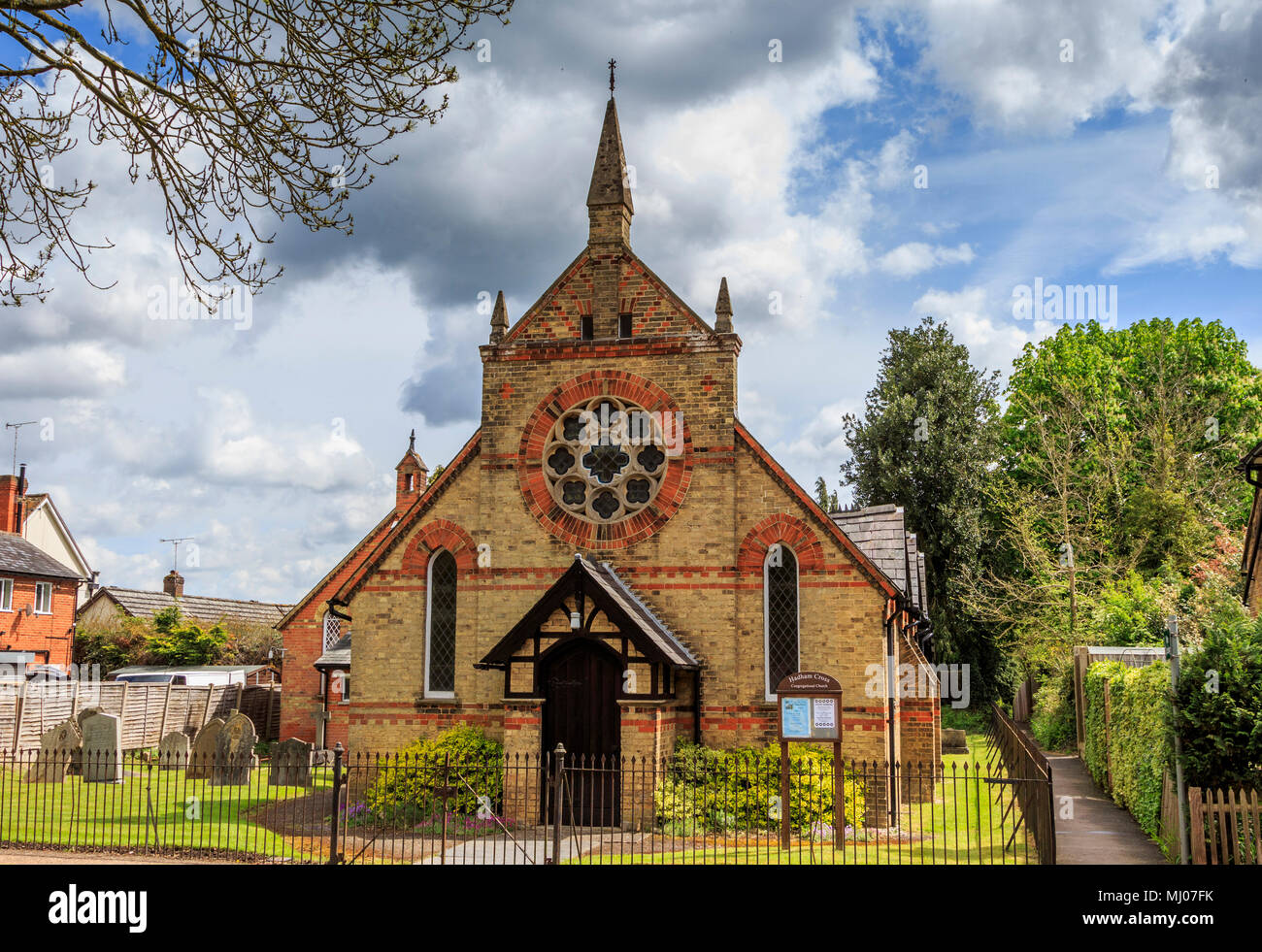 pretty and desirable village of much hadham high street hertfordshire