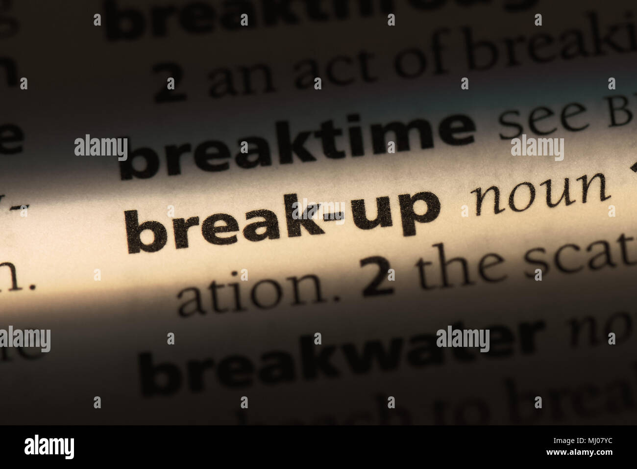 break-up-word-in-a-dictionary-break-up-concept-stock-photo-alamy