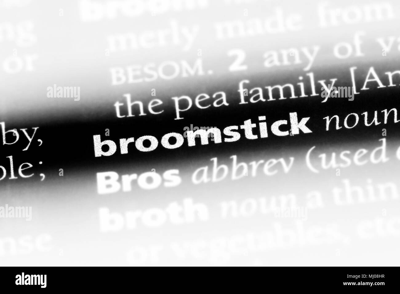 Broomstick Black and White Stock Photos & Images Alamy