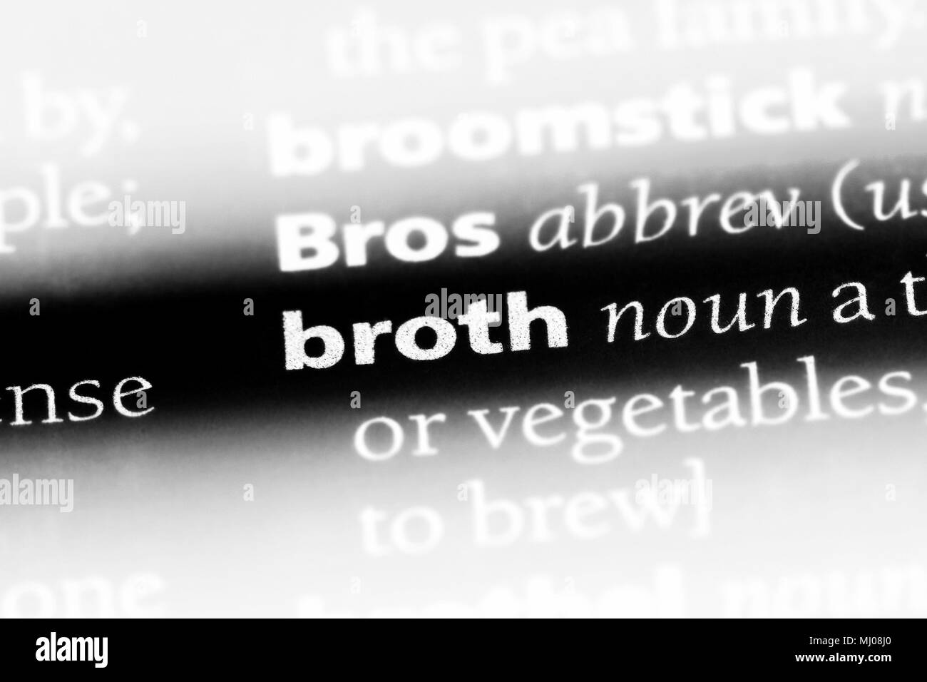 Broth Black and White Stock Photos & Images Alamy