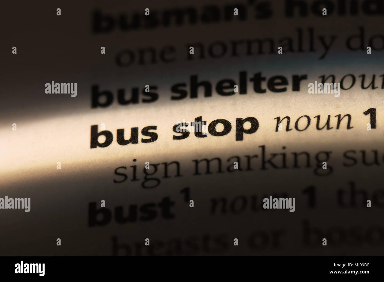 STOP DICTIONARY DEFINITION visual data 4