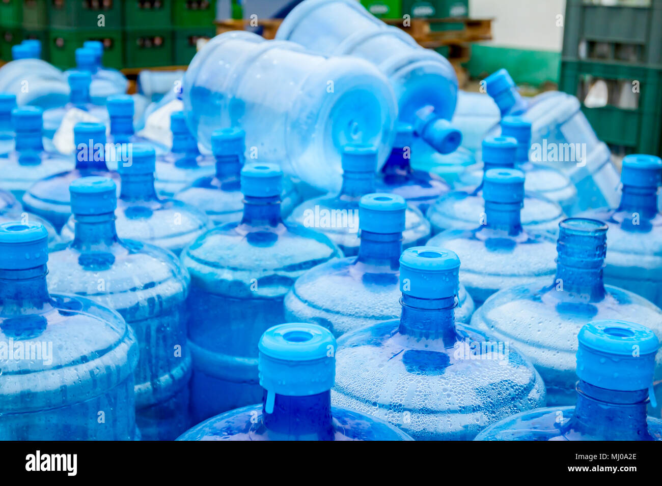water cooler bottles empty