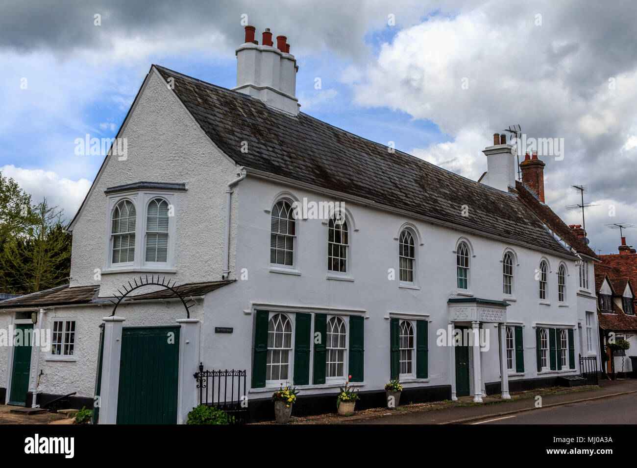 the white house, pretty and desirable village of much hadham high street hertfordshire,herts