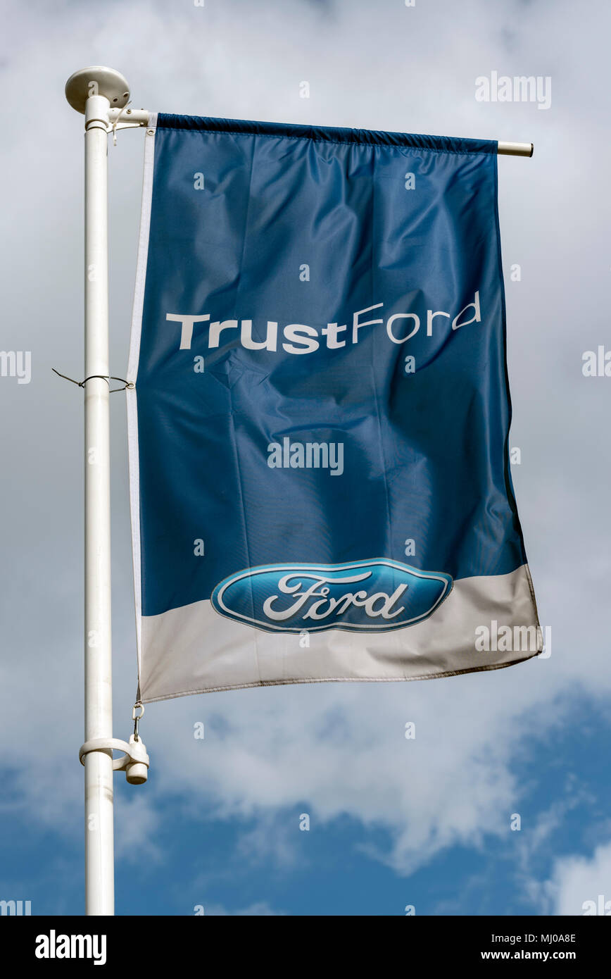 Trust Ford Car Dealer Banner Stock Photo 183175566 Alamy