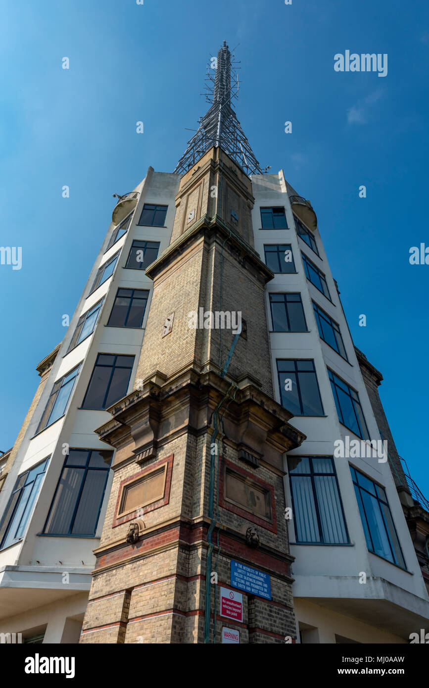 BBC Tower Reception at Alexandra Palace Stock Photo