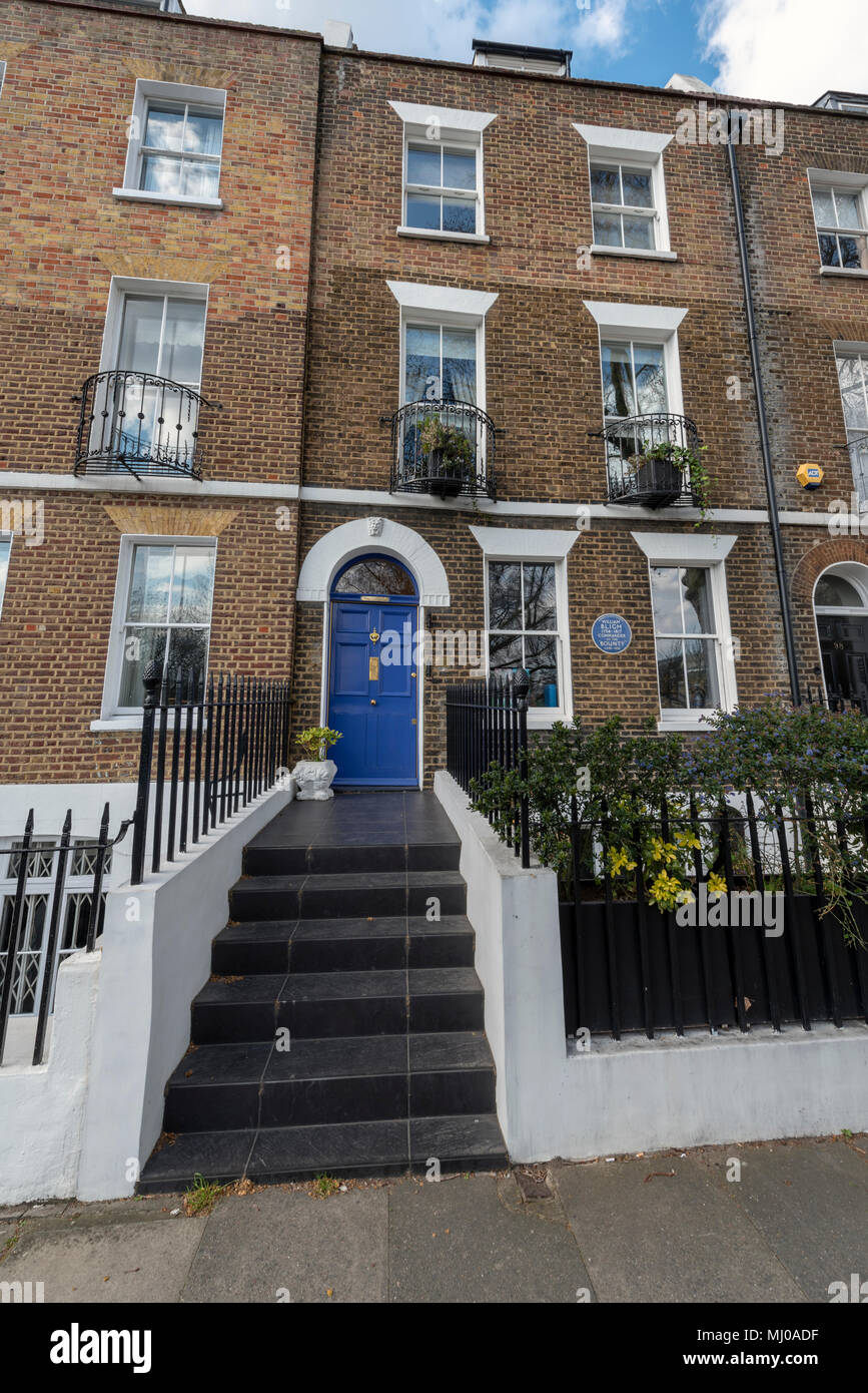 Exterior of the William Bligh house in Lambeth Stock Photo Alamy