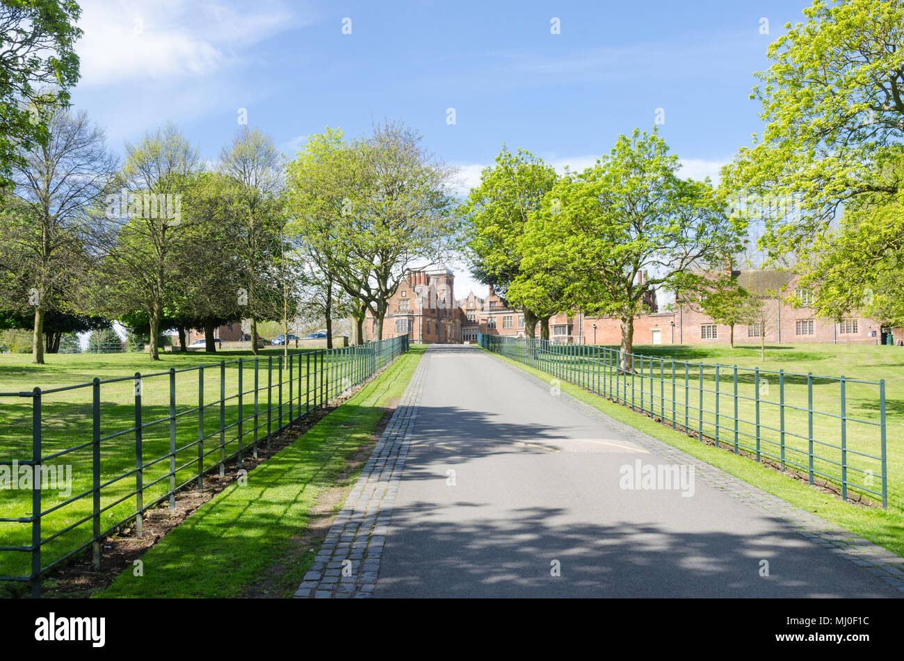 Aston Hall, a Jacobean-style mansion visitor attraction in Aston, Birmingham,UK Stock Photo