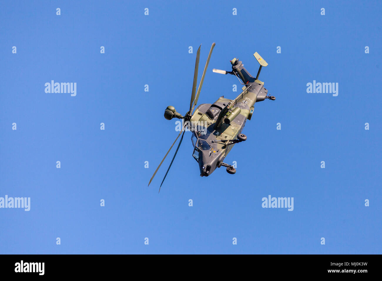 BERLIN / GERMANY - APRIL 28, 2018: Military twin-engined attack ...