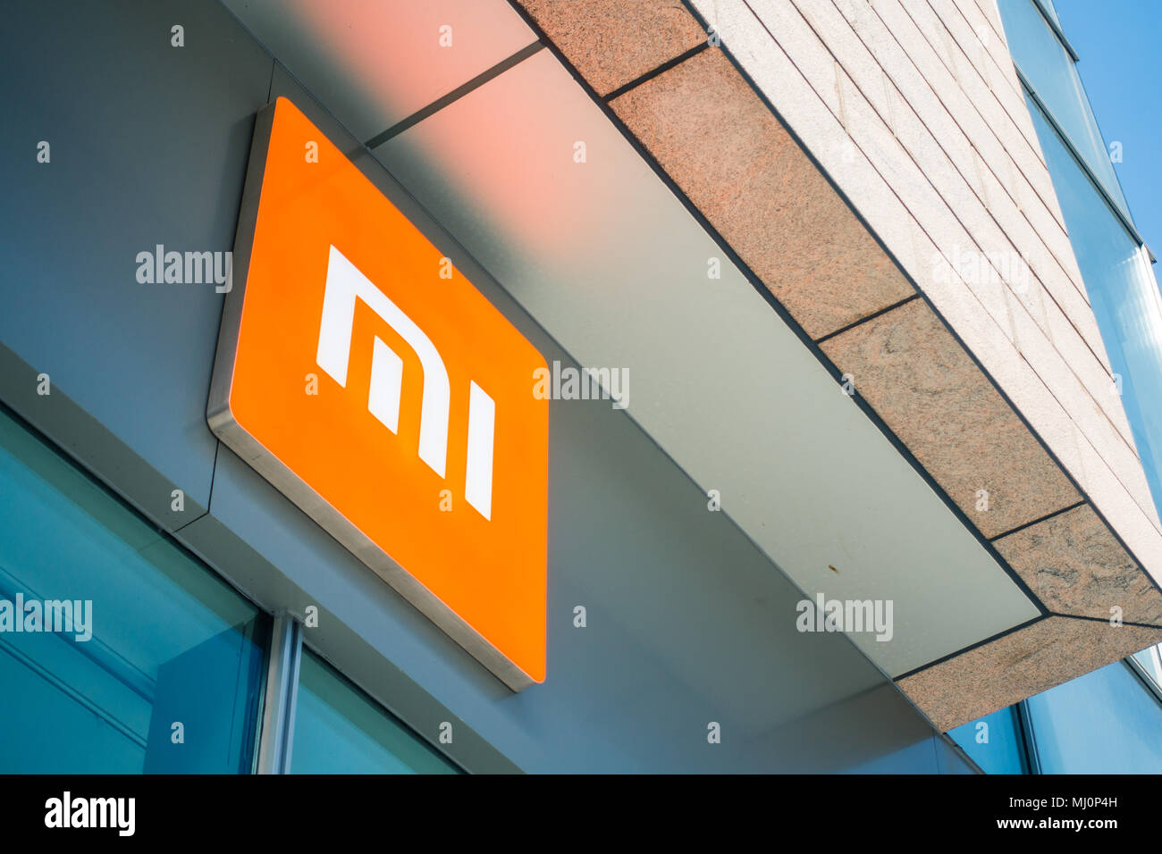 Mi logo design hi-res stock photography and images - Alamy