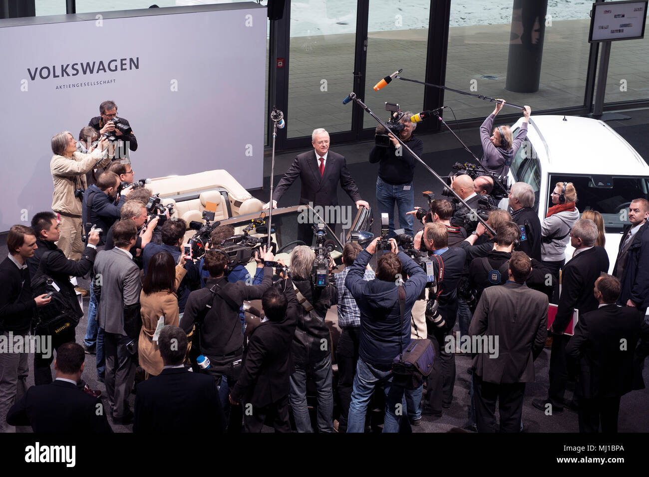Martin Winterkorn, Ex VW CEO Stock Photo