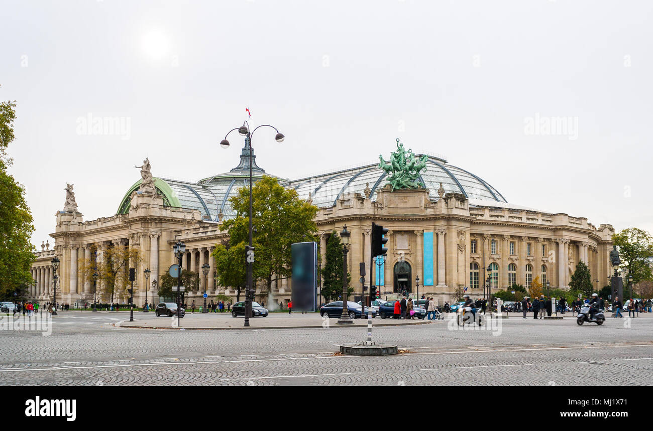 The Grand Palais des Champs-Elysees. Paris, France Stock Photo