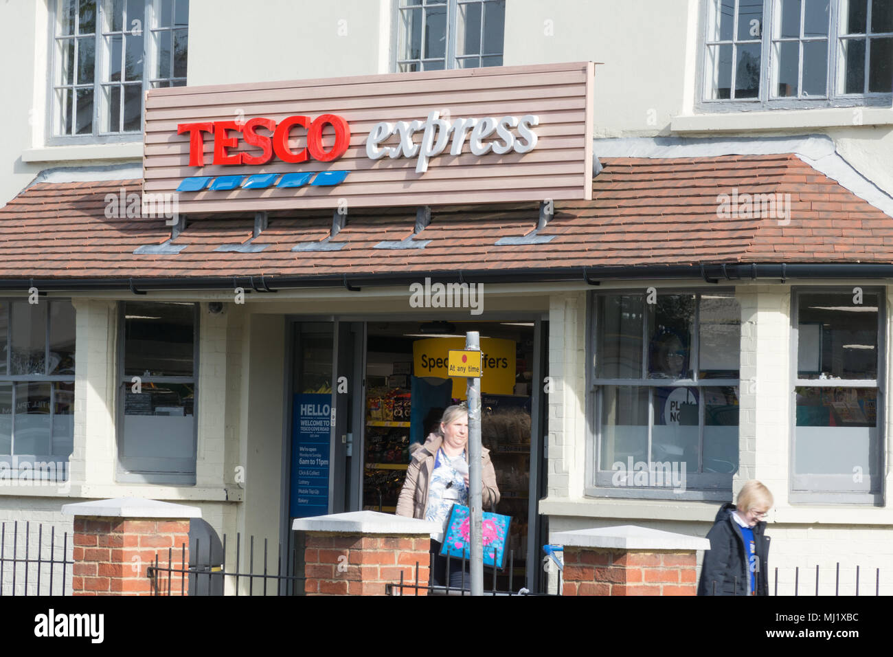 Tesco Express shop, UK Stock Photo