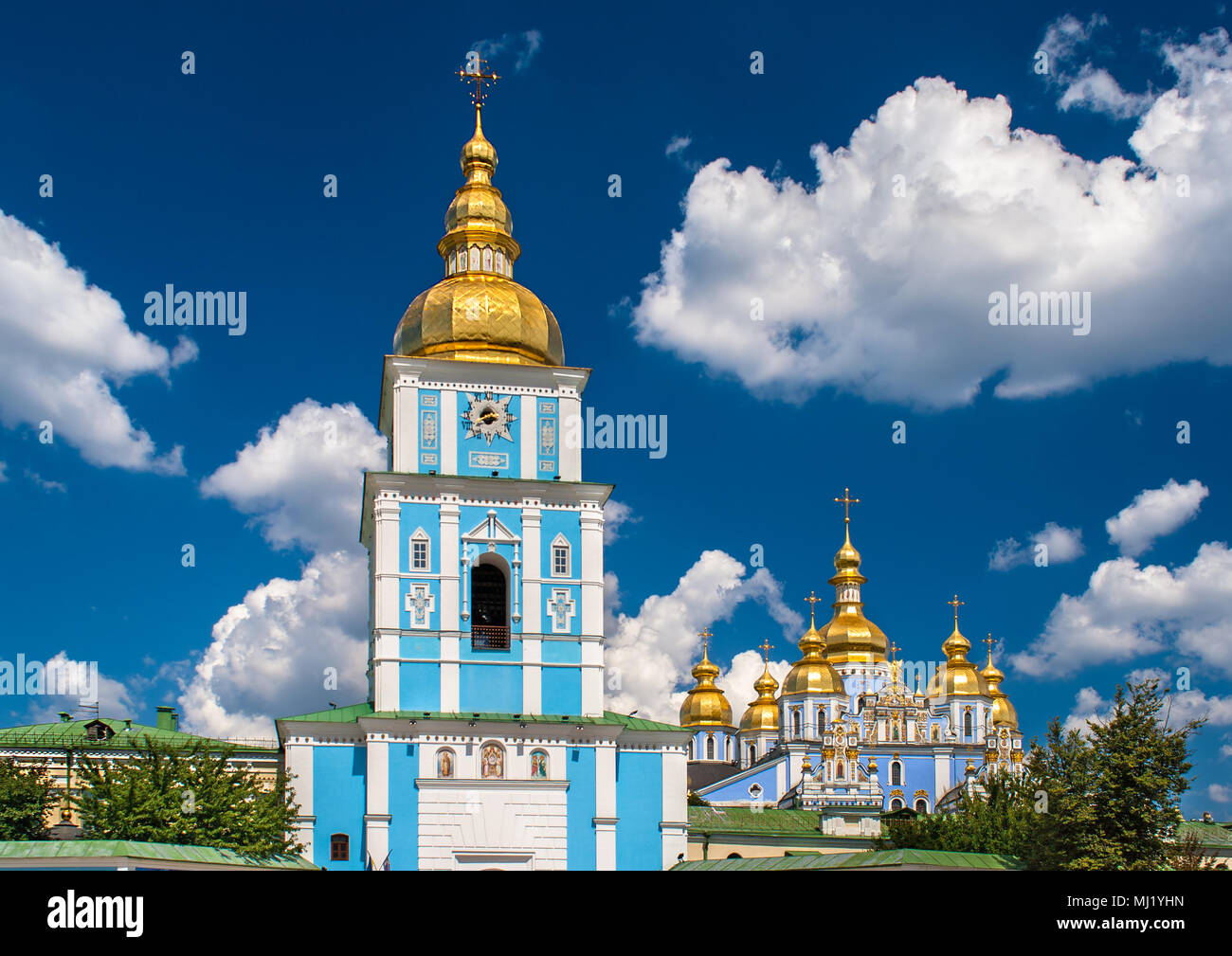 St. Michael's Golden-Domed Monastery. Kiev, Ukraine Stock Photo
