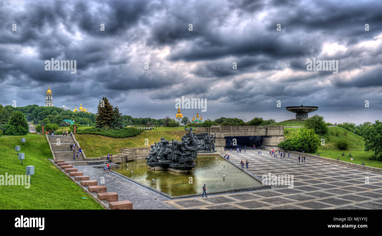 Museum of the Second World War (also Great Patriotic War) in Kie Stock Photo