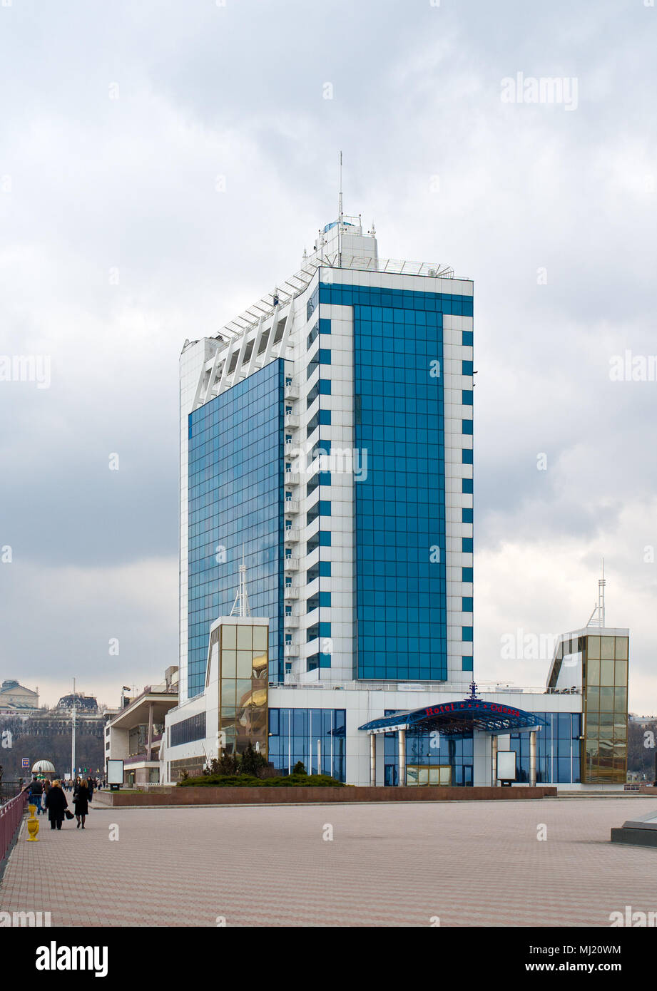 Odessa hotel, Ukraine Stock Photo
