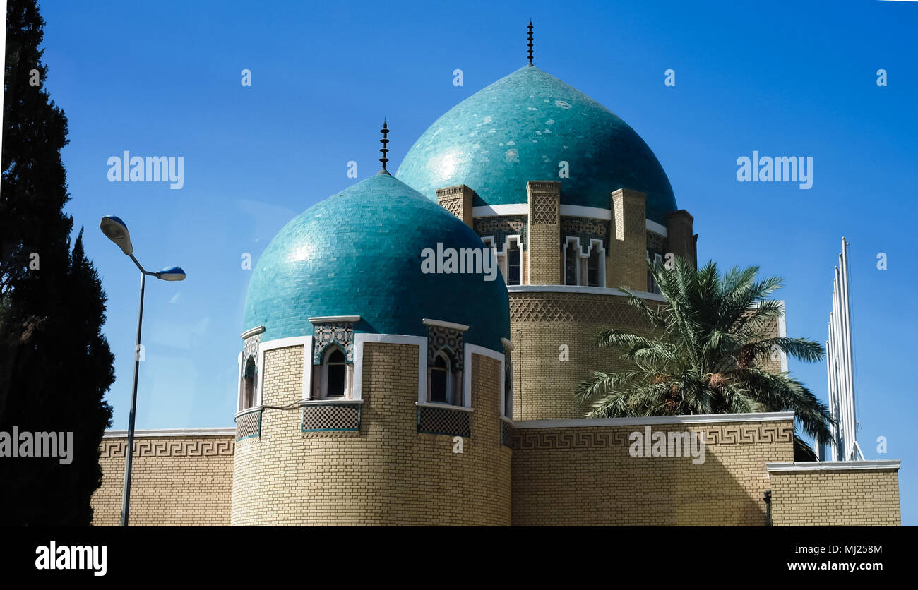 The royal cemetery and Mausoleum in Adamiyah Baghdad, Iraq Stock Photo