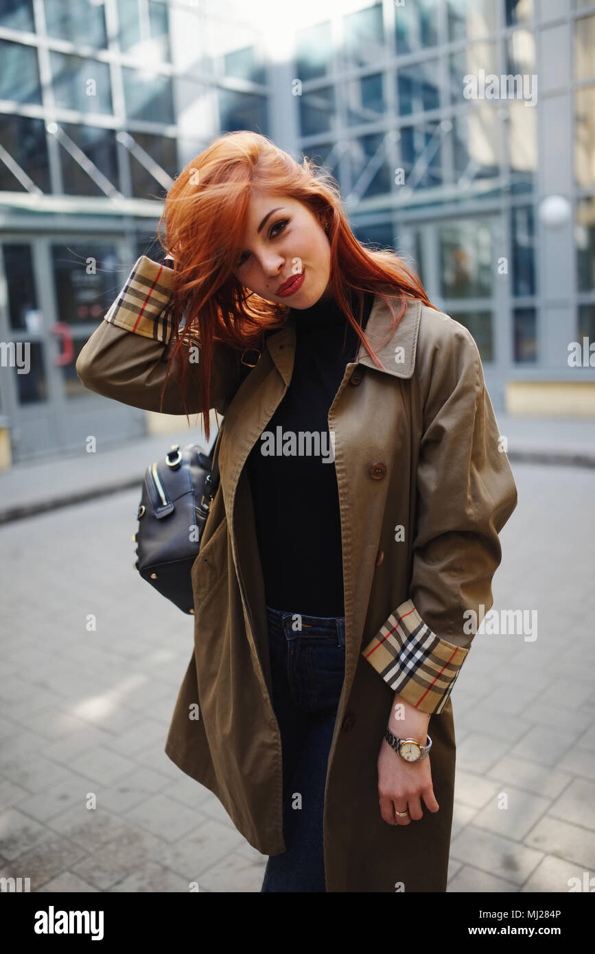sensual-red-haired-beautiful-girl-stock-photo-alamy
