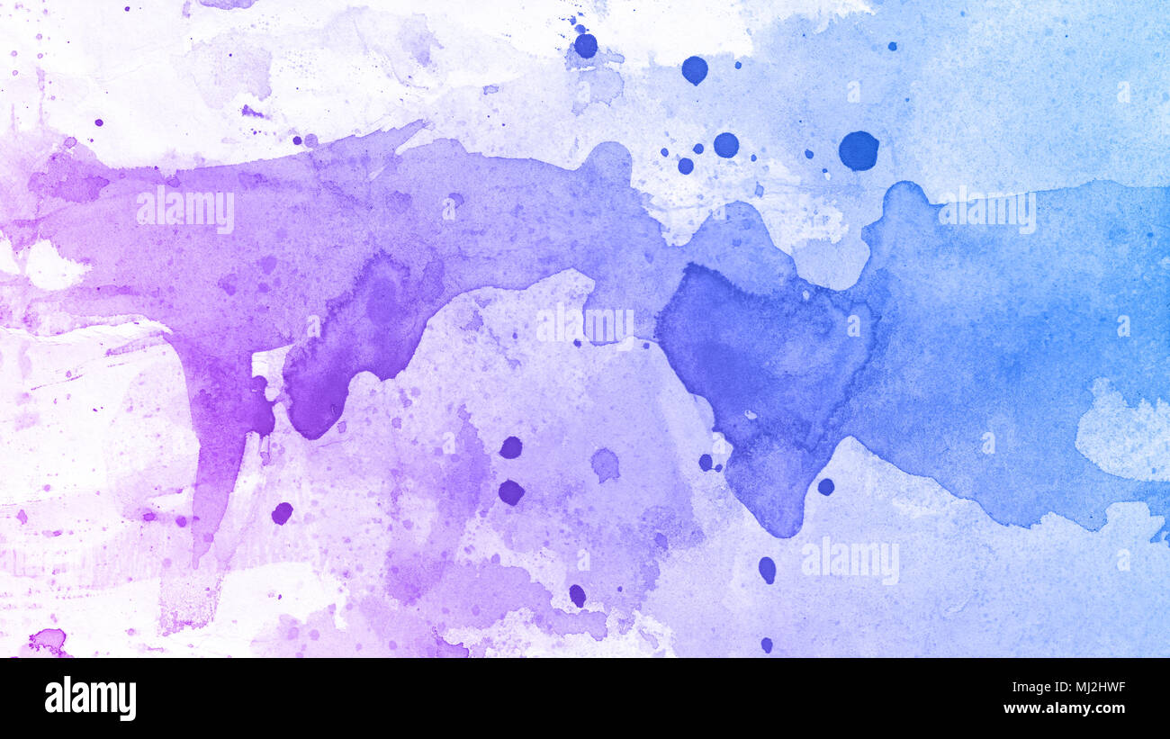 Purple watercolor hi-res stock photography and images - Alamy